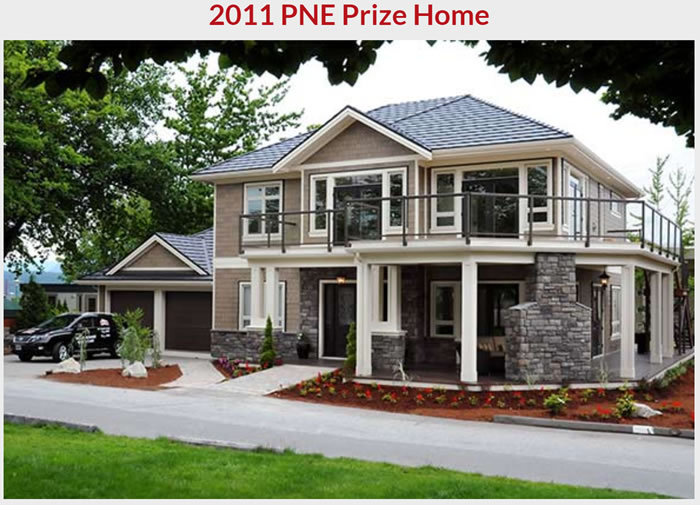 2011 PNE Prize Home 