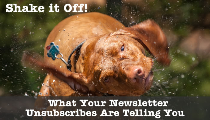 Shake it Off:  What Your Newsletter Unsubscribes Are Telling You
