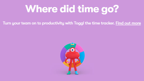 Toggl time tracking