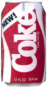 The NEW Coke branding