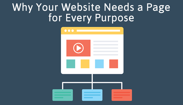 Why Your Website Needs a Page for Every Purpose
