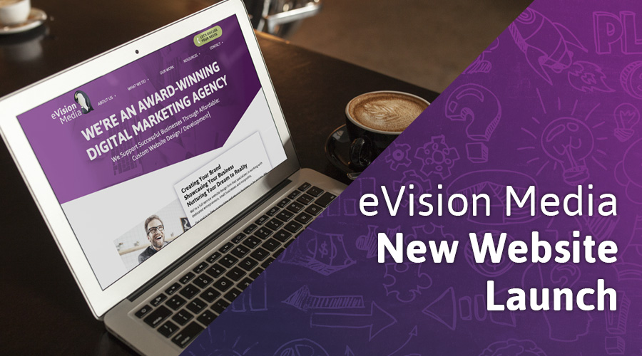 eVision Media new website launch
