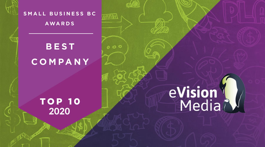 Top 10 Small Business BC Awards Best Company 2020