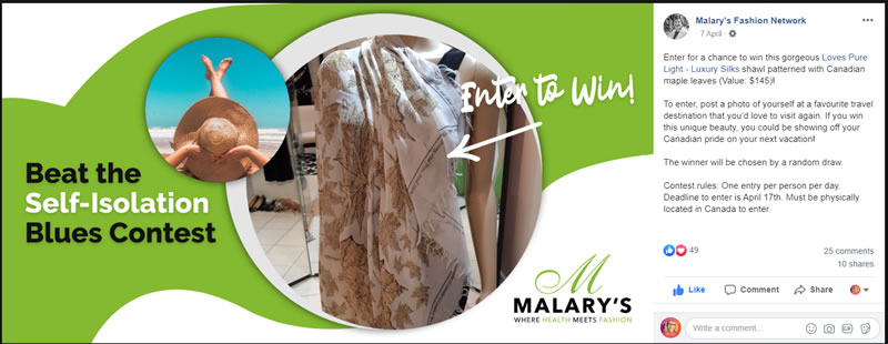 Malary's Fashion contest