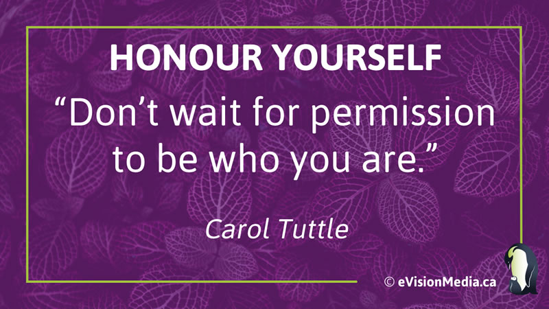 Honour Yourself - Carol Tuttle