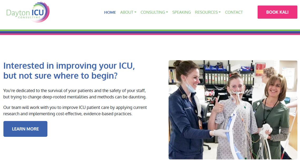 Dayton ICU home page