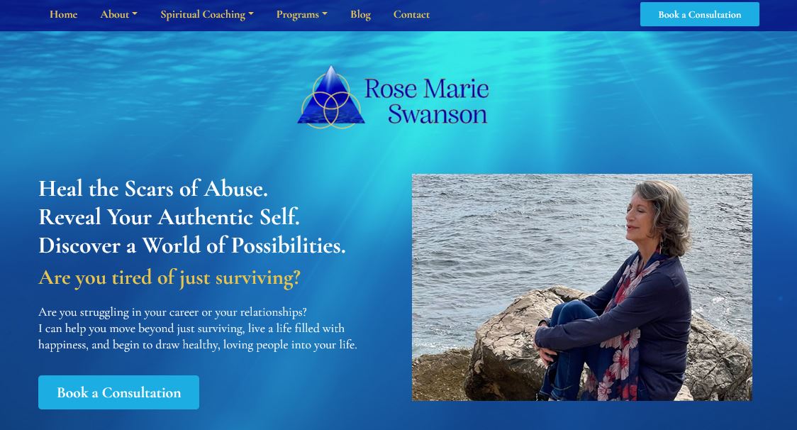 Rose Marie Swanson's new website