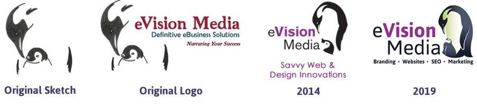 eVision Media brand evolution