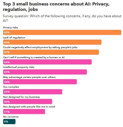 business concerns about AI