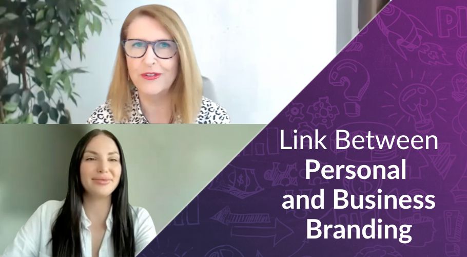 Link between personal and business brand