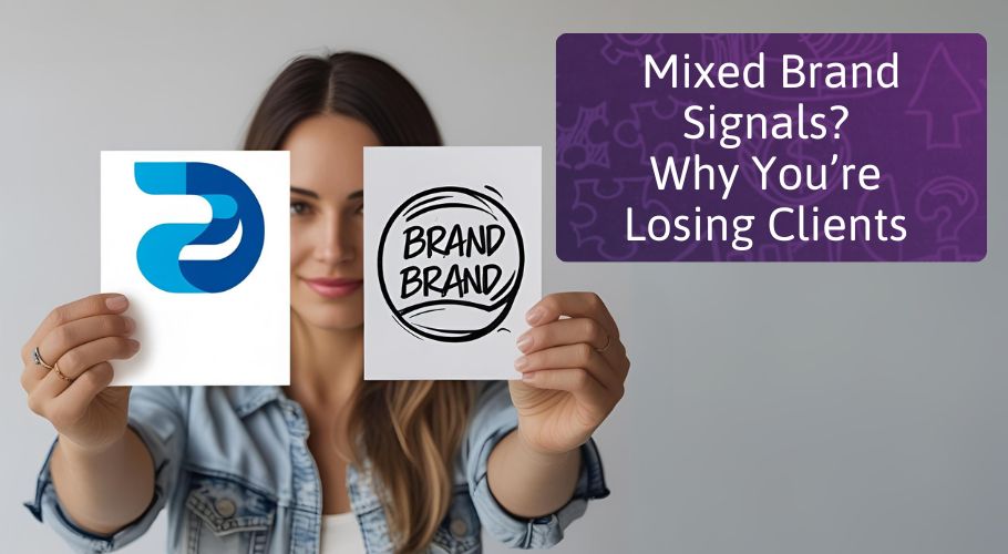 Is Your Brand Sending Mixed Signals? Here’s How It’s Quietly Costing You Clients