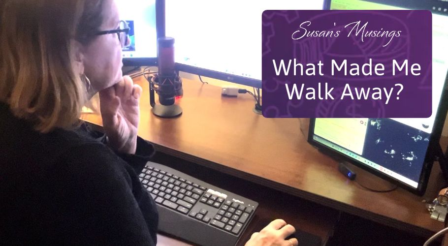 what made me walk away
